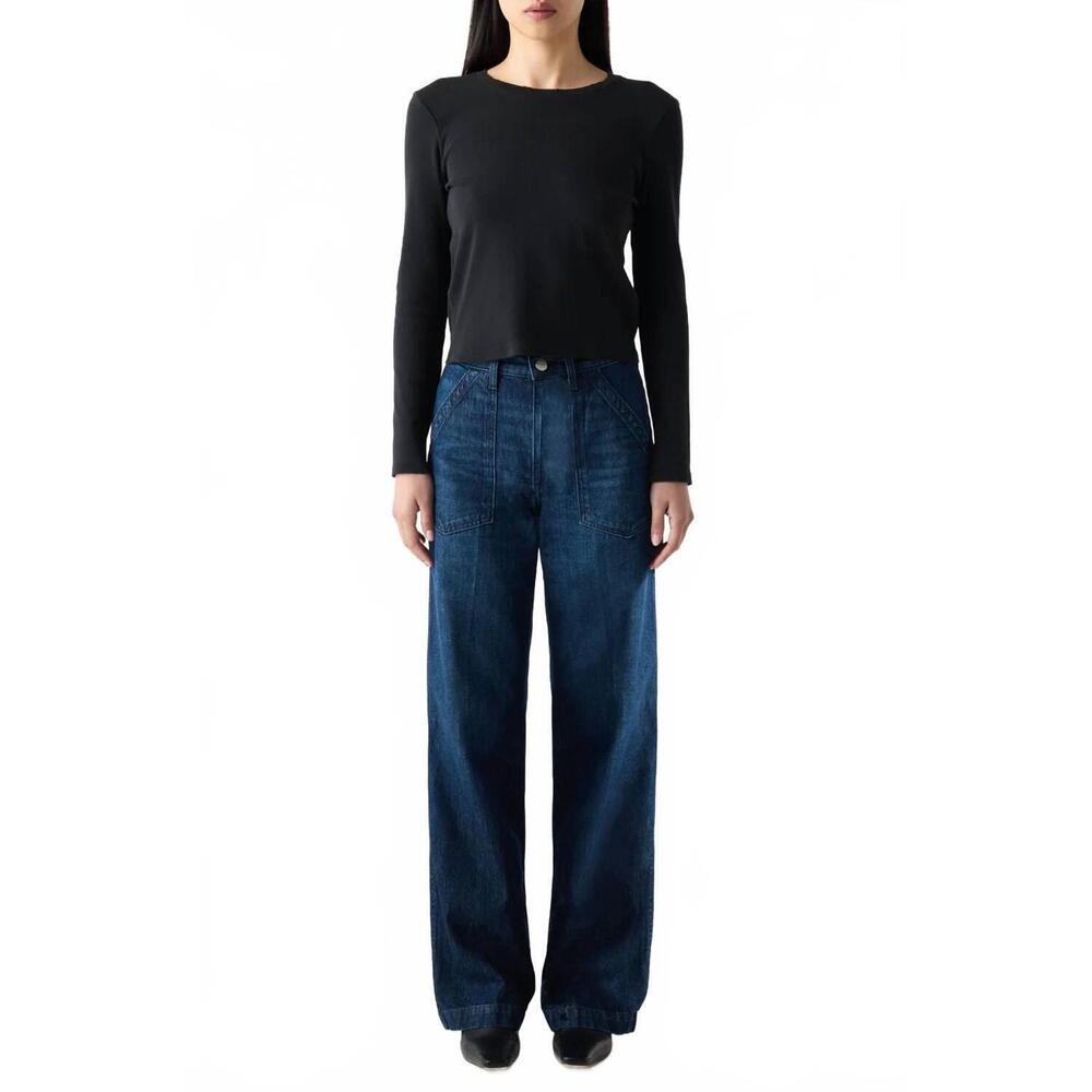 NEW AMO greta trouser jeans in heartthrob